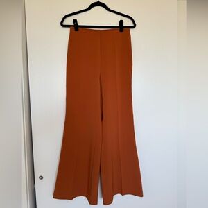 NWT Urban Outfitters Orange Bell Bottom Trousers